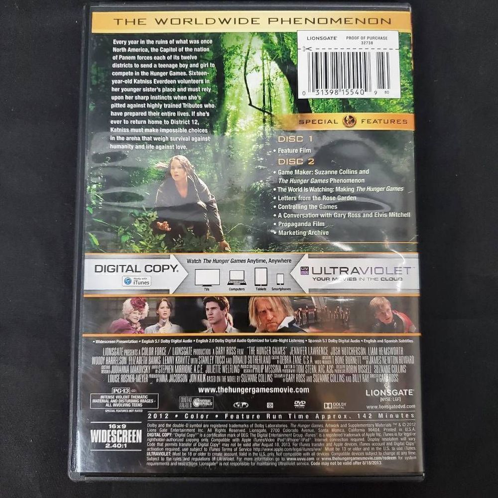 The Hunger Games 2-Disc DVD - Picture 4 of 4